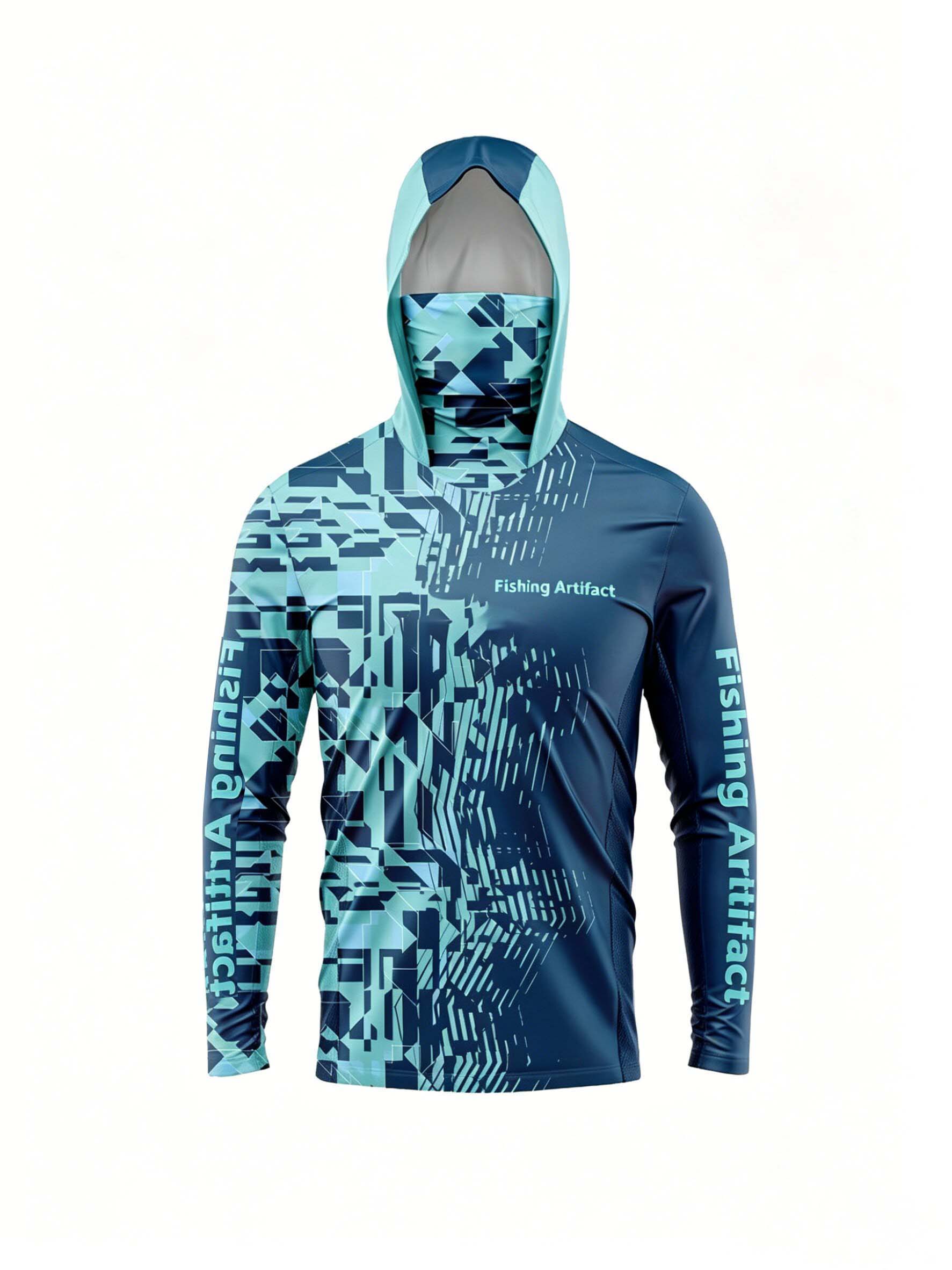 Fishing Mask Sun Protection - Sudadera con capucha para pesca, de
