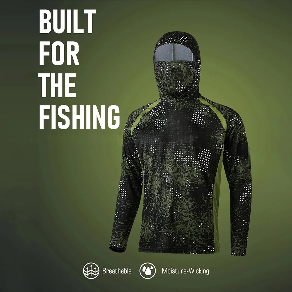 Fishing Shirt Uv Protection - Ropa de Pesca para Hombre, Camisa