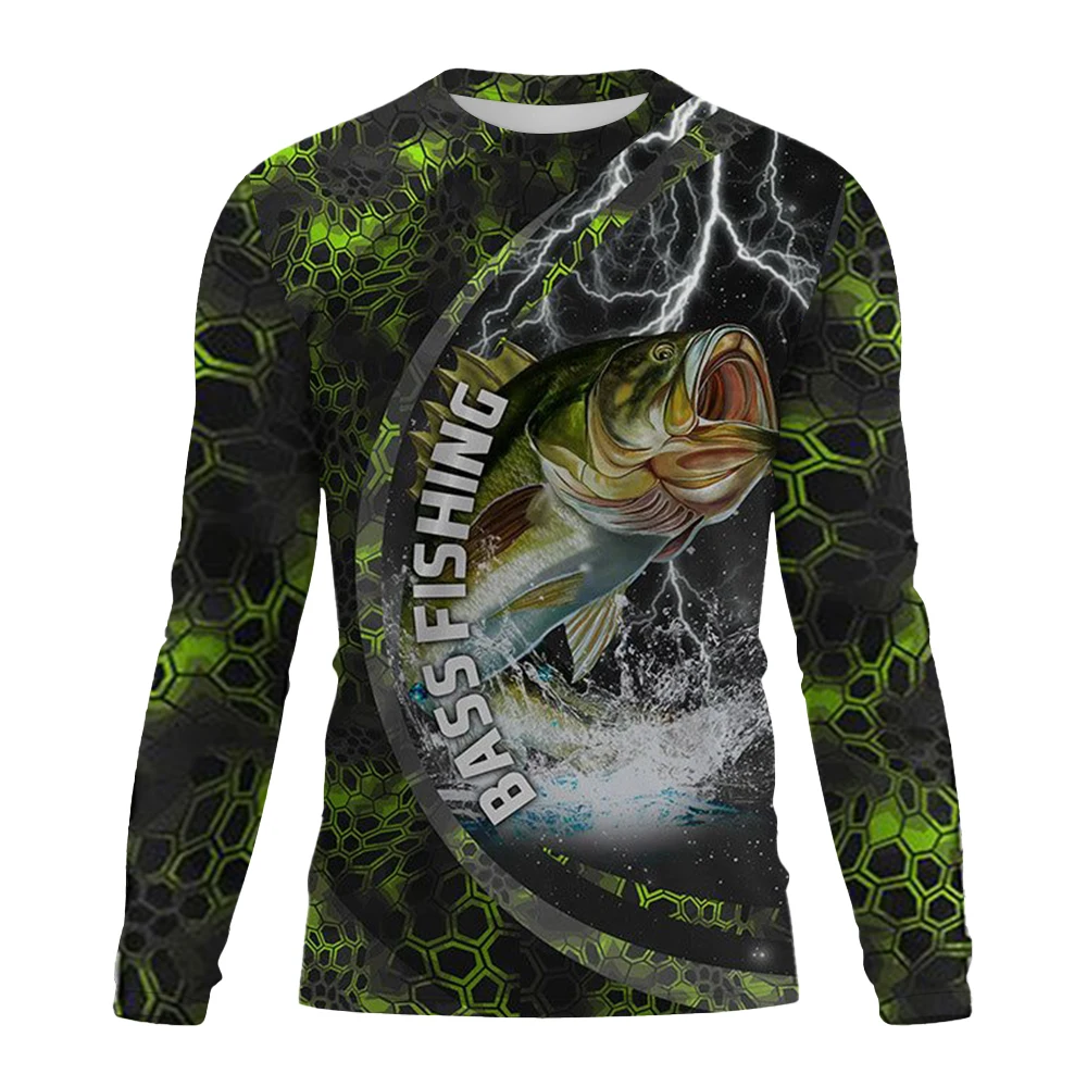 Fishing Shirt Uv Protection - Camisa de manga larga para pesca