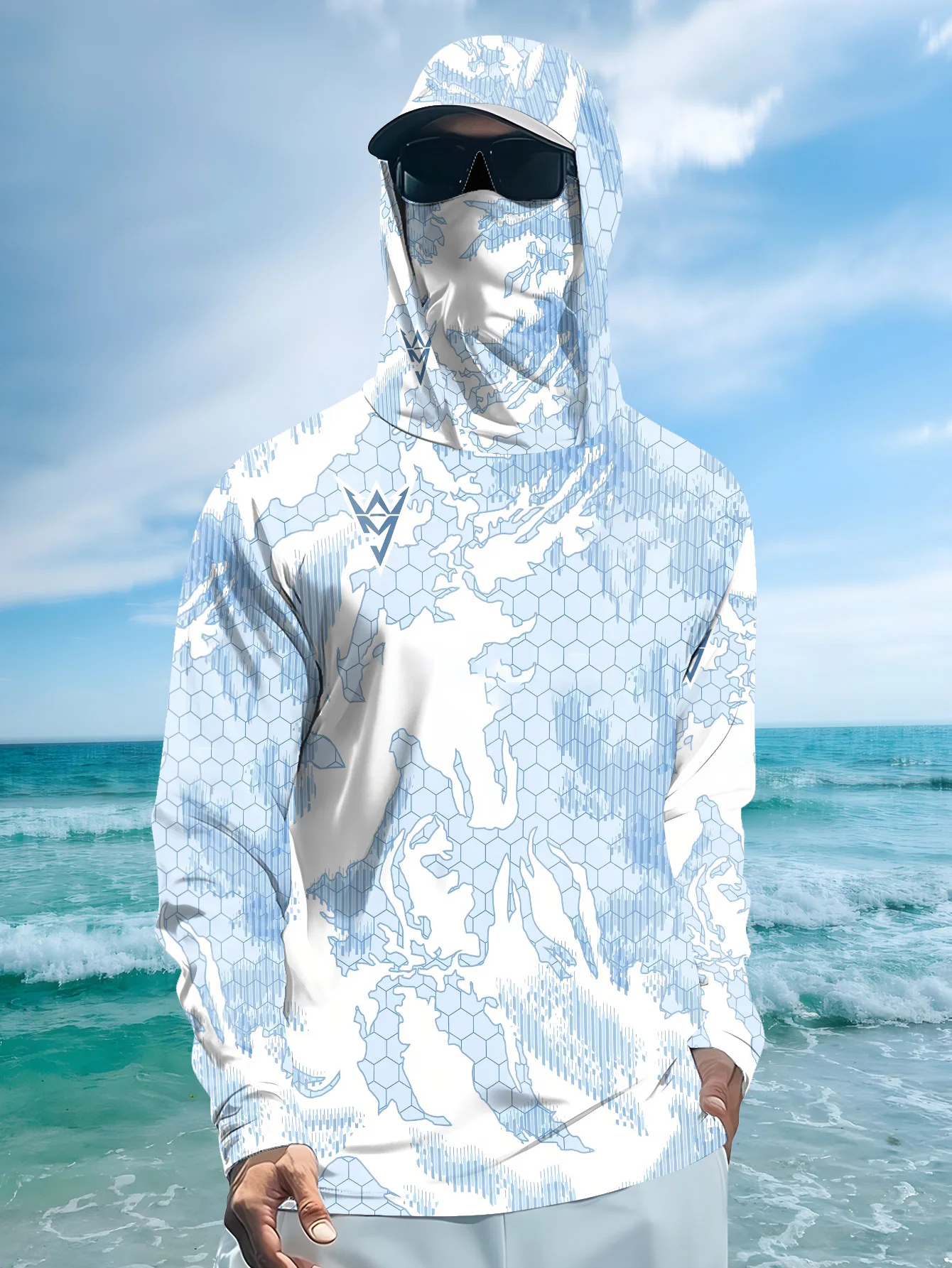 Fishing Shirt Uv Protection - Camisa de Pesca Resistente a los
