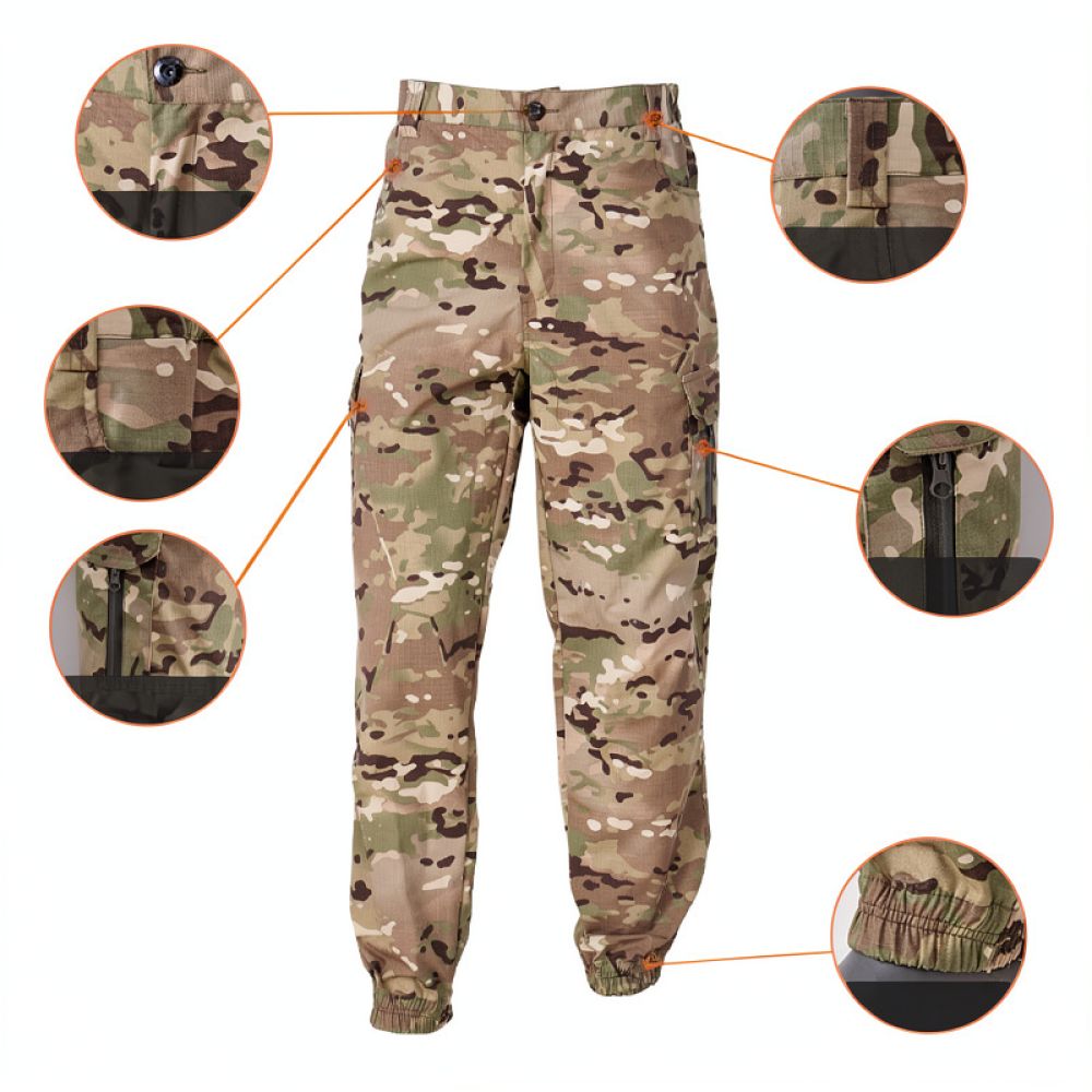 Pantalones tácticos de camufla - Fishing Pants Waterproof reseña y precio