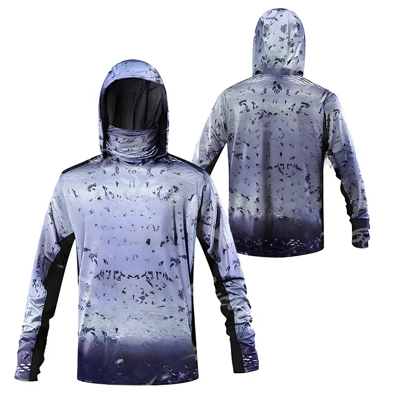 Camisa de pesca con capucha y  - Fishing Shirt Uv Protection reseña y precio