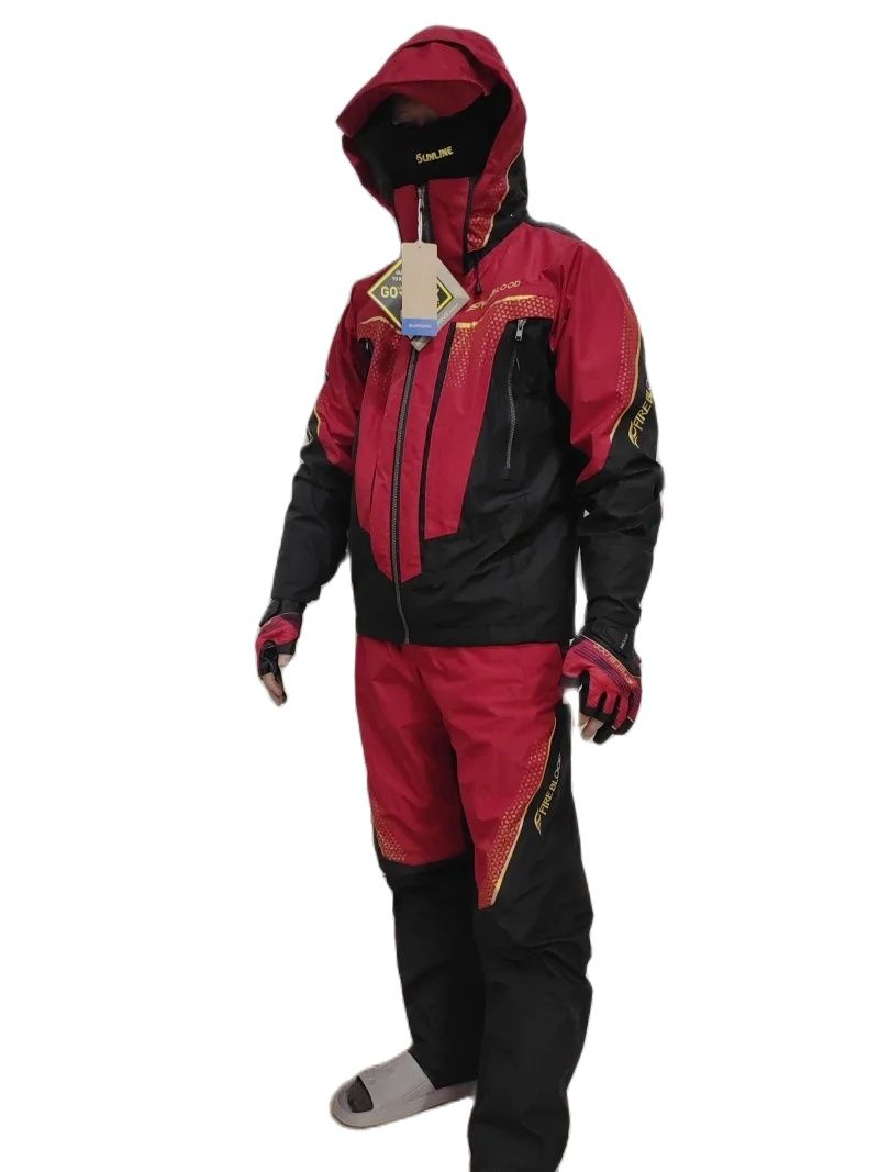 Nueva marca de ropa de pesca p - Fishing Rain Suit reseña y precio