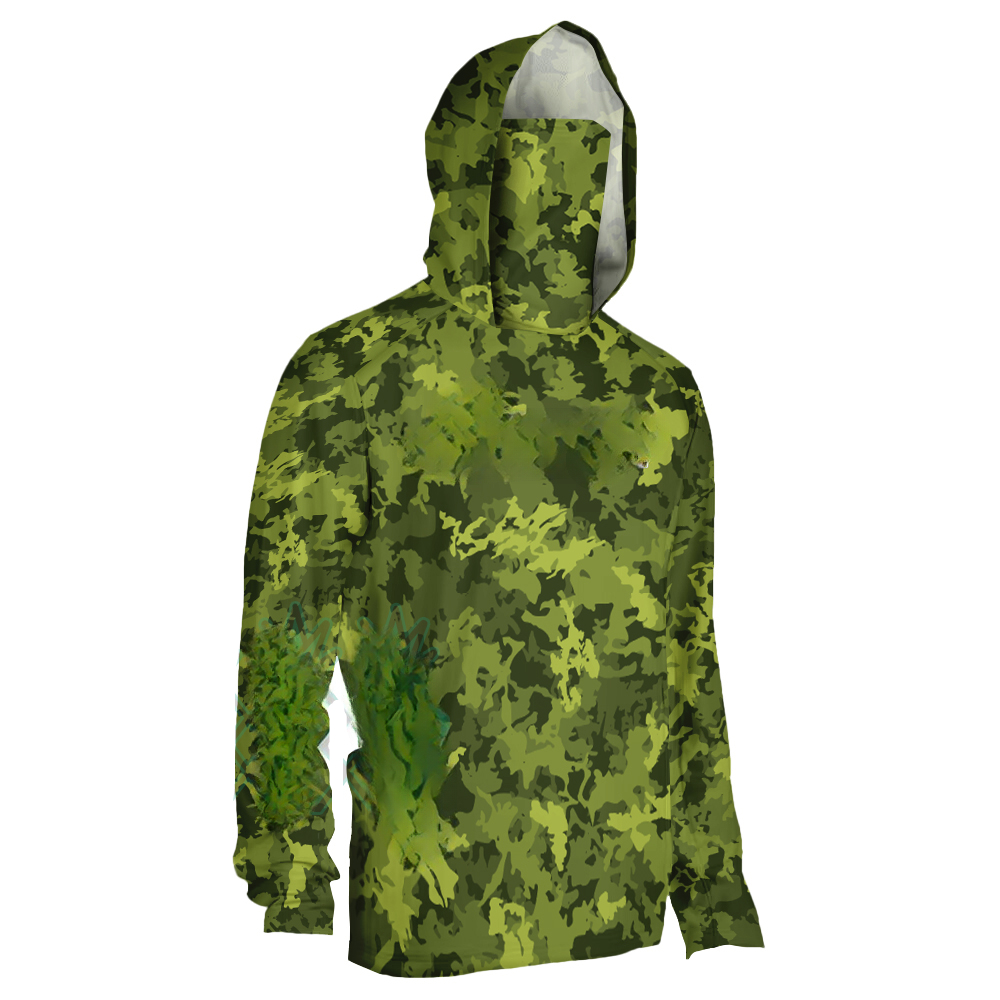 Sudadera con capucha de camufl - Fishing Mask Sun Protection reseña y precio