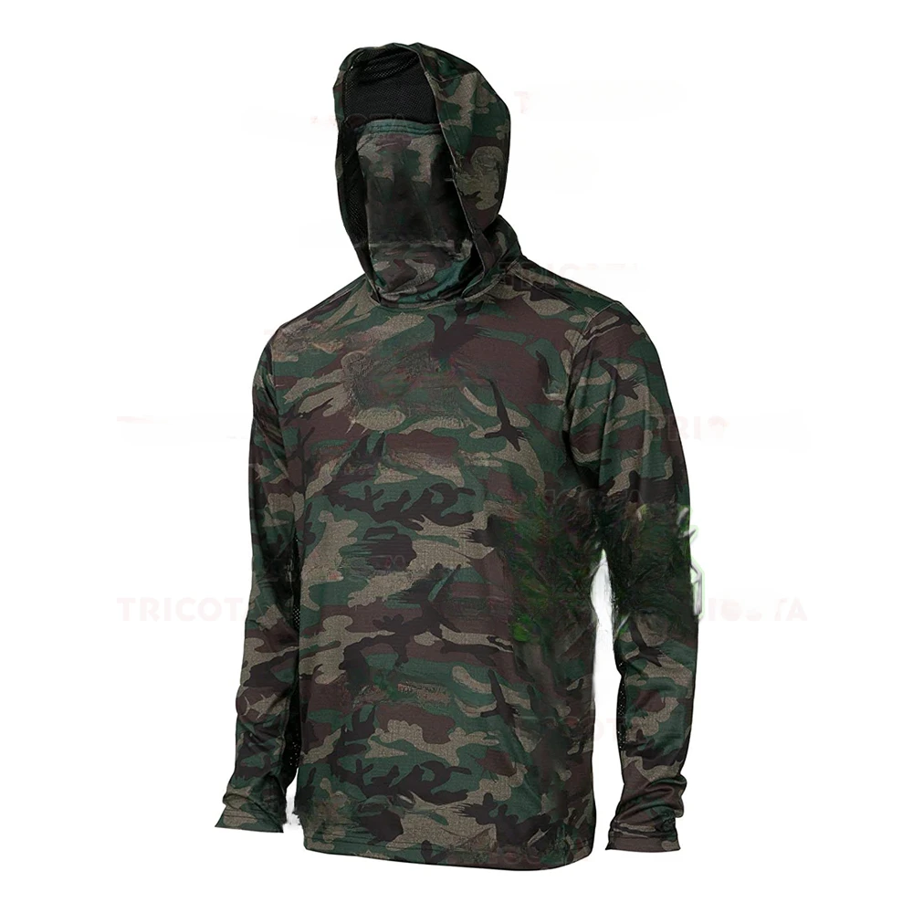 Camisetas con capucha para pes - Fishing Mask Sun Protection reseña y precio